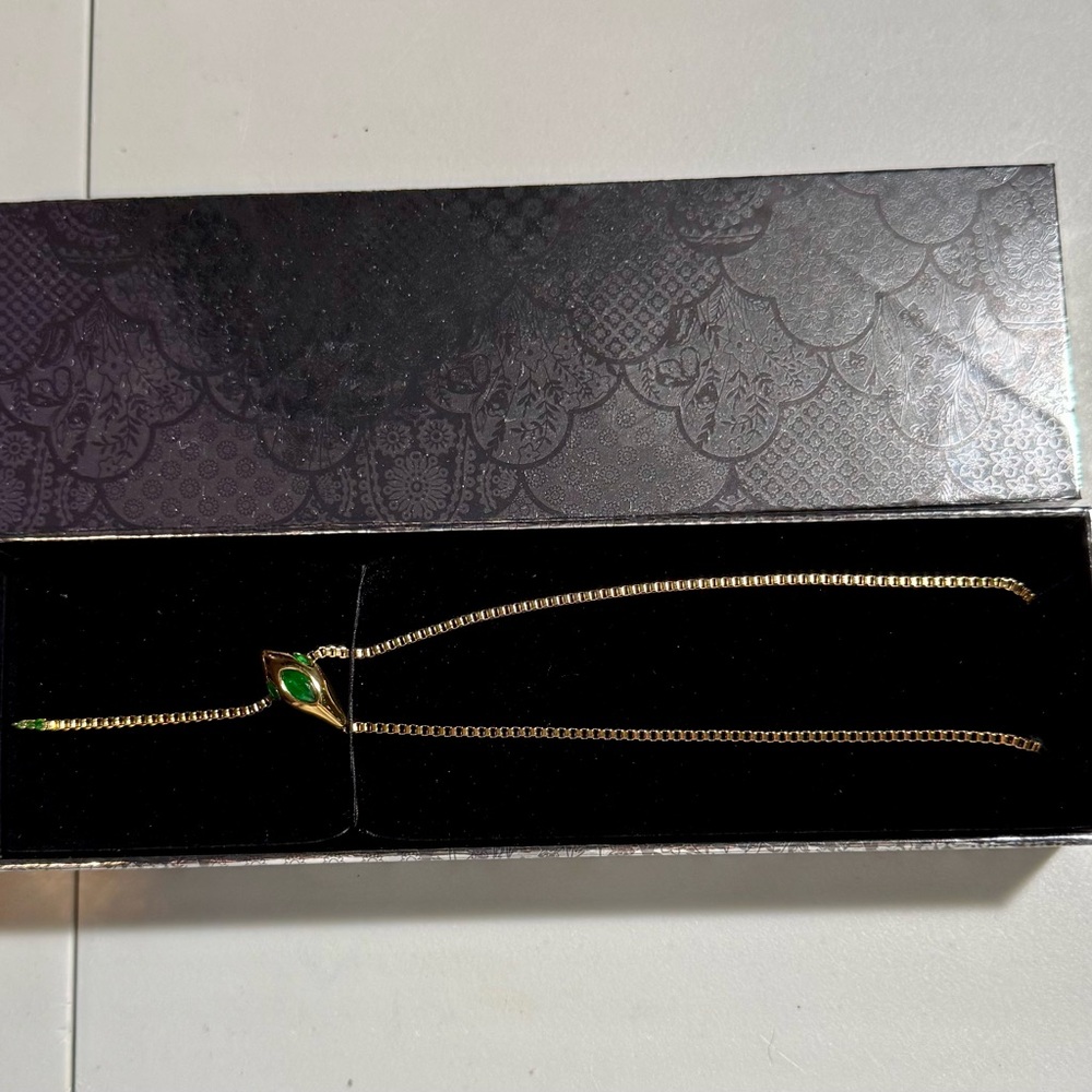 Taylor Swift Gold Snake Necklace